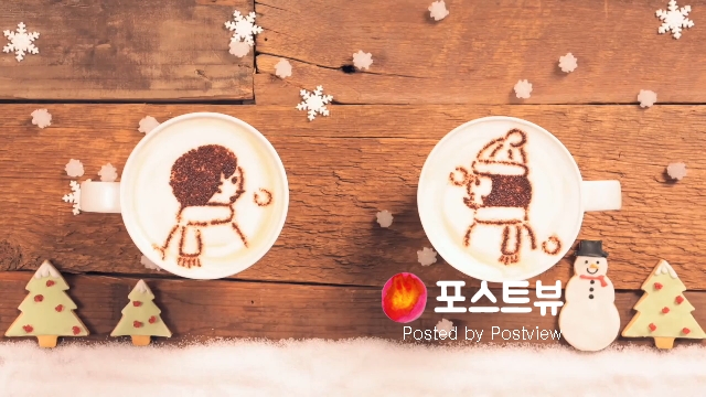 정밀한 작업의 바이럴 영상 세이코 시계와 커피 애니메이션 (2)