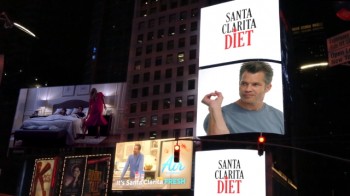 뉴욕 타임스퀘어 광장에서 선보인 넷플릭스 마케팅 (2)